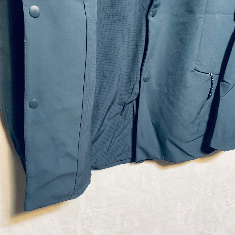 FLX‎ Performance Blazer Mens L Silent Navy Urban Commuter Travel MX21V068RS1 New - Picture 5 of 7